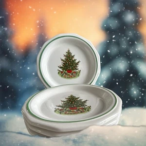 Pfaltzgraff Heritage Christmas 7 Inch Bread And Butter Plates 🎄🎄 Set of 4 - Picture 1 of 12