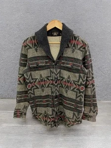 RRL Cardigan XS Multicolor Thick Cotton Jacket #ED AAA - Picture 1 of 5