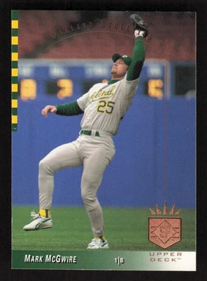 Mark McGwire 1993 SP #41 Oakland Athletics - Image 1 of 2