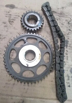 Jeep Wrangler 1999 4,0 cadena de distribución manivela leva engranajes Cherokee Tj Foto 1 de 4