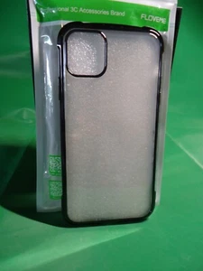 For iPhone 11 Pro 6.1 Transparent Clear Black Bumper Case Shockproof TPU Cover - Picture 1 of 5