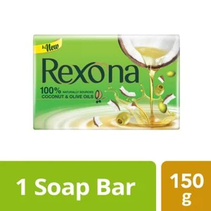 Rexona Silky Soft Hautseife Mit Kokosnuss-Und Olivenölen 150g - Bild 1 von 8