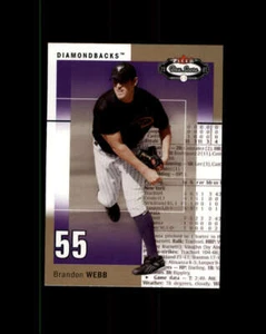 2003 Fleer Box Score #111 Brandon Webb ROO RC (ref 165733) - Picture 1 of 2