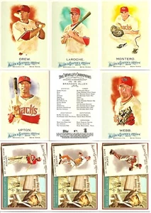 2010 Topps A&G Allen & Ginter Arizona Diamondbacks Master Team Set w/ TDH (13) - Picture 1 of 1