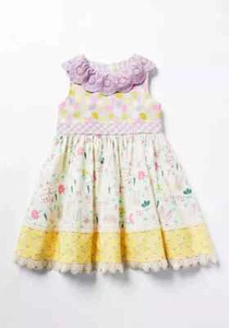 NWT Matilda Jane Enchanted Garden Twirl Forever Dress Size 16 NEW - Picture 1 of 4