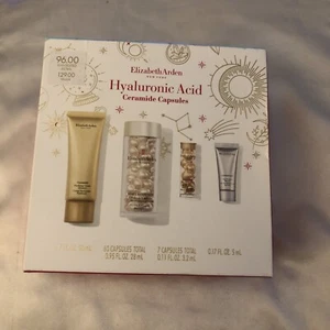 Elizabeth Arden Hyaluronic Acid Ceramide Capsules Serum 4pc Gift Set Sealed NIB - Picture 1 of 12