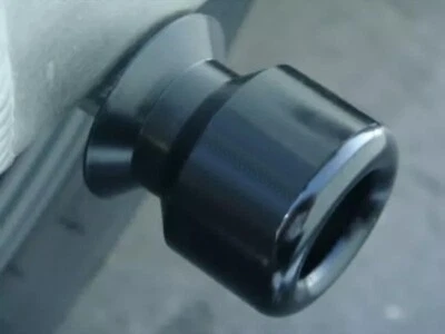 Honda CBR600RR CBR 600 600RR RR 1000RR CBR1000RR BLACK SWINGARM SPOOLS SLIDERS - Image 1 of 3