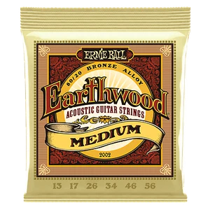Ernie Ball Earthwood Acoustic Guitar Strings Medium 13 - 56 - Picture 1 of 1