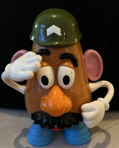 RARE Toy Story Mr. Potato Head Army Helmet Hasbro from Squad Leader Woody Set - Picture 1 of 5