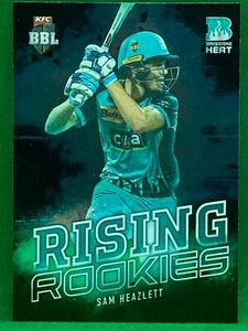 2018-19 Sam Heazlett BBL Rising Rookies SUBSET Card Heat - Imagen 1 de 1