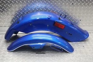 1986 Honda Rebel 250 CMX250C BLUE FRONT/REAR WHEEL FENDERS - Picture 1 of 12