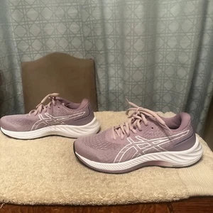 Asics Gel Excite 9 Barely Rose/White Damen Straßenlaufschuhe Größe 6 Neu - Bild 1 von 6