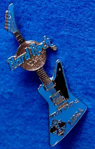 TOKYO LIBRA SCALES ZODIAC ASTROLOGY BIRTHDAY EXPLORER GUITAR Hard Rock Cafe PIN - Picture 1 of 1