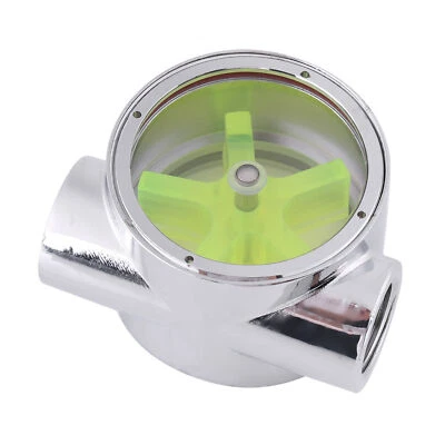 Metall Durchflussanzeiger G1 / 4 '' Kühlflusssensor Mit 5 Laufradschaufeln - Bild 1 von 4