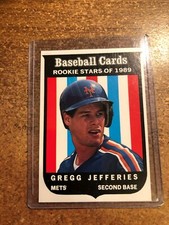 1989 Baseball Cards Magazine # 10 Rookie Star Gregg Jefferies