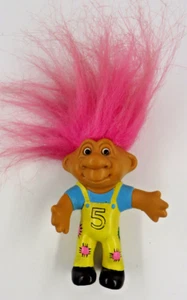 Vtg Cute Troll Doll #5 Just Toys 1992 Troll Co Norfin 4" - Picture 1 of 4