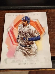GEORGE SPRINGER 2019 TOPPS INCEPTION #24 - Picture 1 of 2