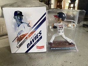 NIB 2017 MILWAUKEE BREWERS ZACH DAVIES Klements BOBBLEHEAD  #27 - Picture 1 of 2