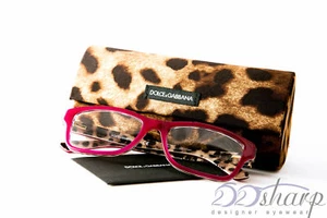 Dolce Gabbana Eyeglasses-DG 3208 2882 Opal Bordeaux Leo - Picture 1 of 1