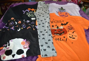 lot of 6 pieces of girls size 8 - 10 Halloween shirts skirts pants Old Navy - Picture 1 of 1