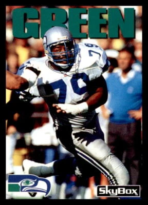 1992 SkyBox Impact #143 Jacob Green Seattle Seahawks - Image 1 of 2