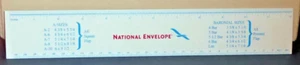 Vintage National Envelope Ruler Plastic - Picture 1 of 2