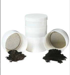 Science First 32910 Student Screen Sieves Set Separate Soil Pebbles To Silt - Picture 1 of 2