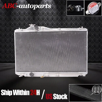 Full Aluminum Radiator Fit For 2012-2015 2013 2014 Honda Civic Si 2.4L l4 - Image 1 of 4