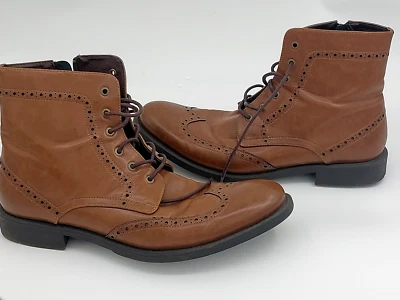 BOTAS KENNETH COLE CIEGAS CREMALLERA LATERAL Y ENCAJE 13M GRAN FORMA. Foto 1 de 4