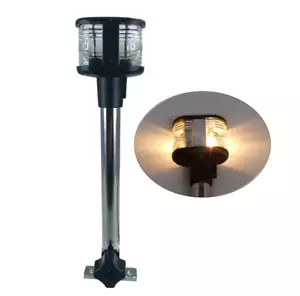 Pactrade marine Boat/Pontoon LED 10" Foldable Stainless Steel Anchor Light - Picture 1 of 8