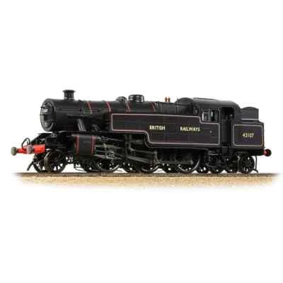 Bachmann 32-883 - OO Gauge LMS Fairburn Tank 42107 BR Lined Black - Image 1 of 4
