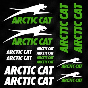 Arctic Cat Aufkleber Quad Decal Set Schneemobil 14 Stück Racing Vinyl Tuning - Bild 1 von 15