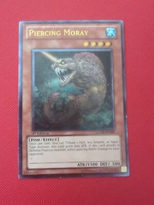 1x (NM) Piercing Moray - GENF-EN082 - Ultimate Rare - First Edition 1st YuGiOh - Picture 1 of 2