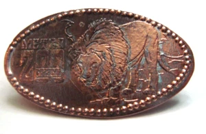 METRO ZOO Miami - lion -- elongated zinc penny - Picture 1 of 1