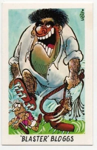 1973 Sunicrust Weg's Footy Funnies "BLASTER"BLOGGS (Black Back) - Picture 1 of 2