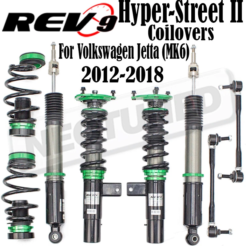 R9-HS2-033_2 Hyper-Street 2 Coilovers Camber Plat For MK6 Volkswagen Jetta 12-18 - Image 1 of 4