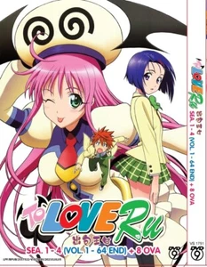 Anime DVD To Love Ru Complete TV Series Season 1-4 Vol.1-64End+8OVA English Sub - Picture 1 of 4
