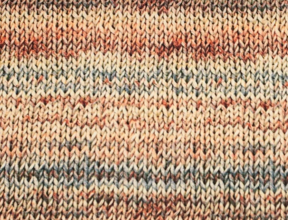 Viskosejersey Strickoptik 100x150cm beige, Jersey zum nähen, Stoffe, Meterware - Bild 1 von 4