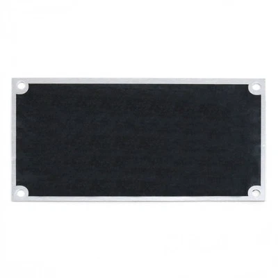Blank Data ID identification Serial Number Plate Tag 4" x 2.25" for Ford Chevy M - Image 1 of 4