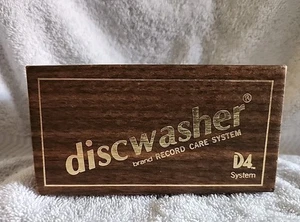 Vintage Discwasher D4 Vinyl Record Care System w/ Cleaning Fluid  Brush & Box - Picture 1 of 8