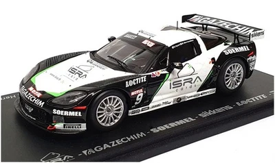 Spark 1/43 Scale MX013 - Chevrolet Corvette C6-R Team SRT #9 GT FFSA 2008 - Image 1 of 4