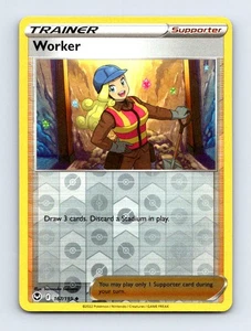 #167 2022 Silver Tempest Worker Reverse Holo - Picture 1 of 2