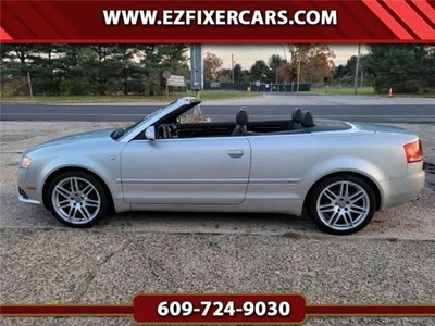 Audi A4 2009 convertible título transparente reparable, no salvamento Foto 1 de 4