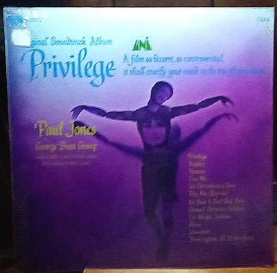 "Privilege" Original Soundtrack Mike Leander Sealed Vinyl UNI LP 1967 Stereo - Image 1 of 2