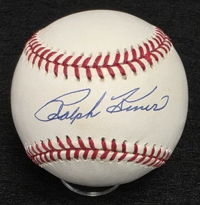 RALPH KINER Signed Major League Baseball-HALL OF FAME-PITTSBURGH PIRATES-PSA - Picture 1 of 7