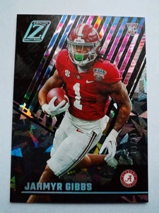 Selecciones del draft de Panini Chronicles 2023 Zenith Black Cracked I’ve Jahmyr Gibbs #1/11 - Imagen 1 de 1