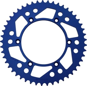 Moose Rear Aluminum Sprocket 49T Blue For Yamaha TTR/WR/YZ/YZF - Picture 1 of 1