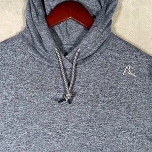 Rhoback Felpa con Cappuccio Uomo Blu Medio Hesi Performance Pullover Atletico Golf - Foto 1 di 8