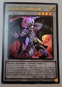 Fabled Gammajin Yu-Gi-Oh Card No  BLMM-EN013 - Picture 1 of 1