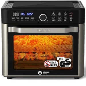 BALTER Heißluftfritteuse Heissluft Friteuse Fritteuse Mini Backofen 22L, HL-2200 - Bild 1 von 10